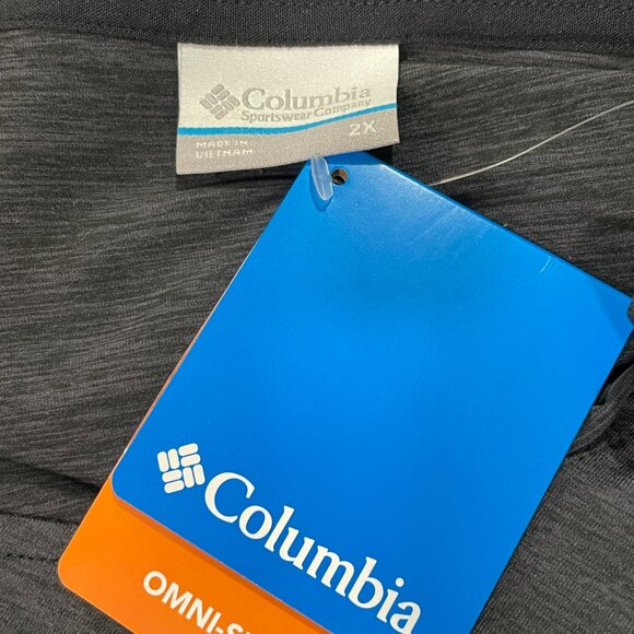 (NWT) COLUMBIA "Pacific Haze" Elastic Drop Waist T-Shirt Dress, Dark Gray - 2X - Picture 6 of 11